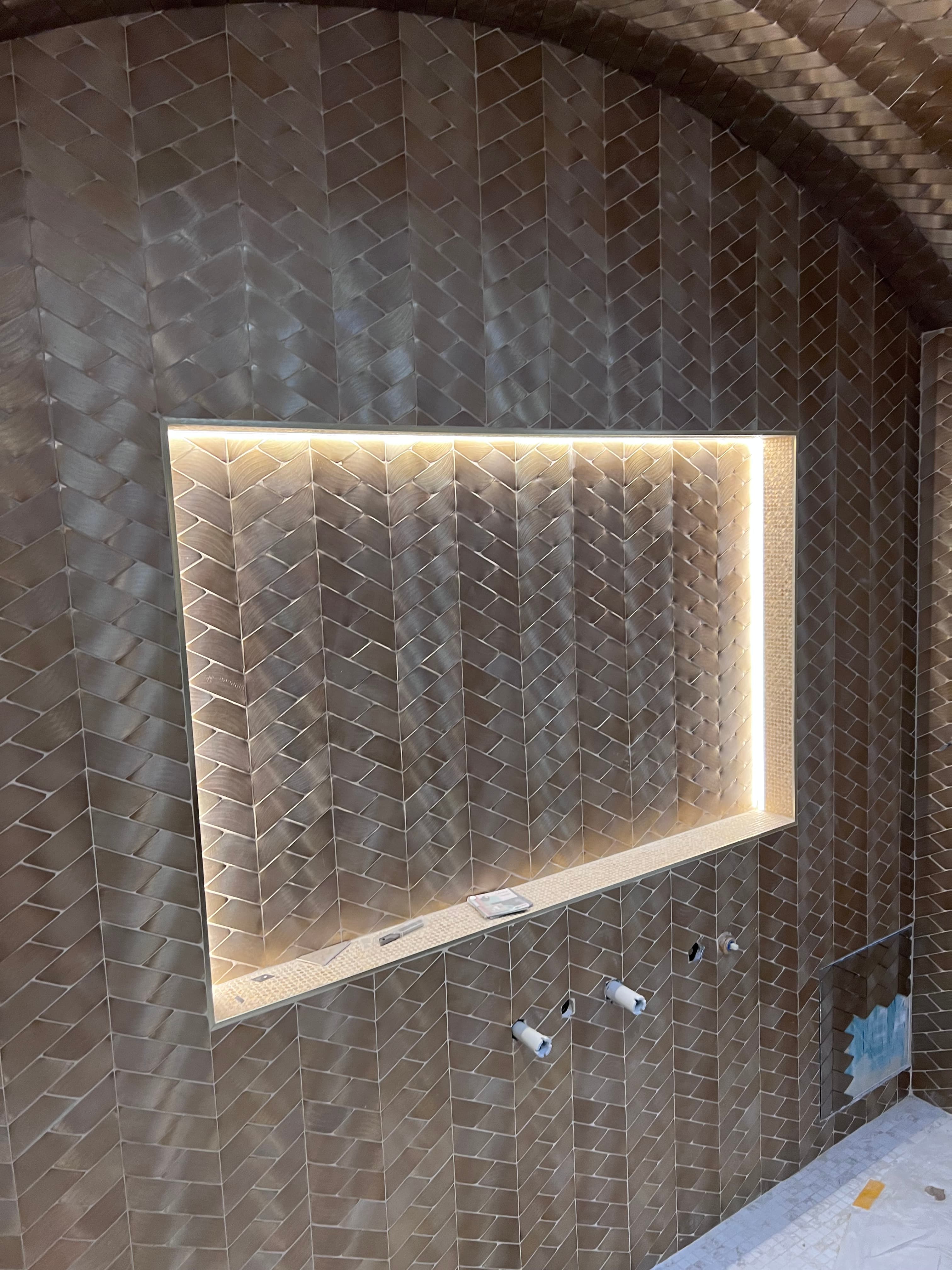 Mosaïque en décoration