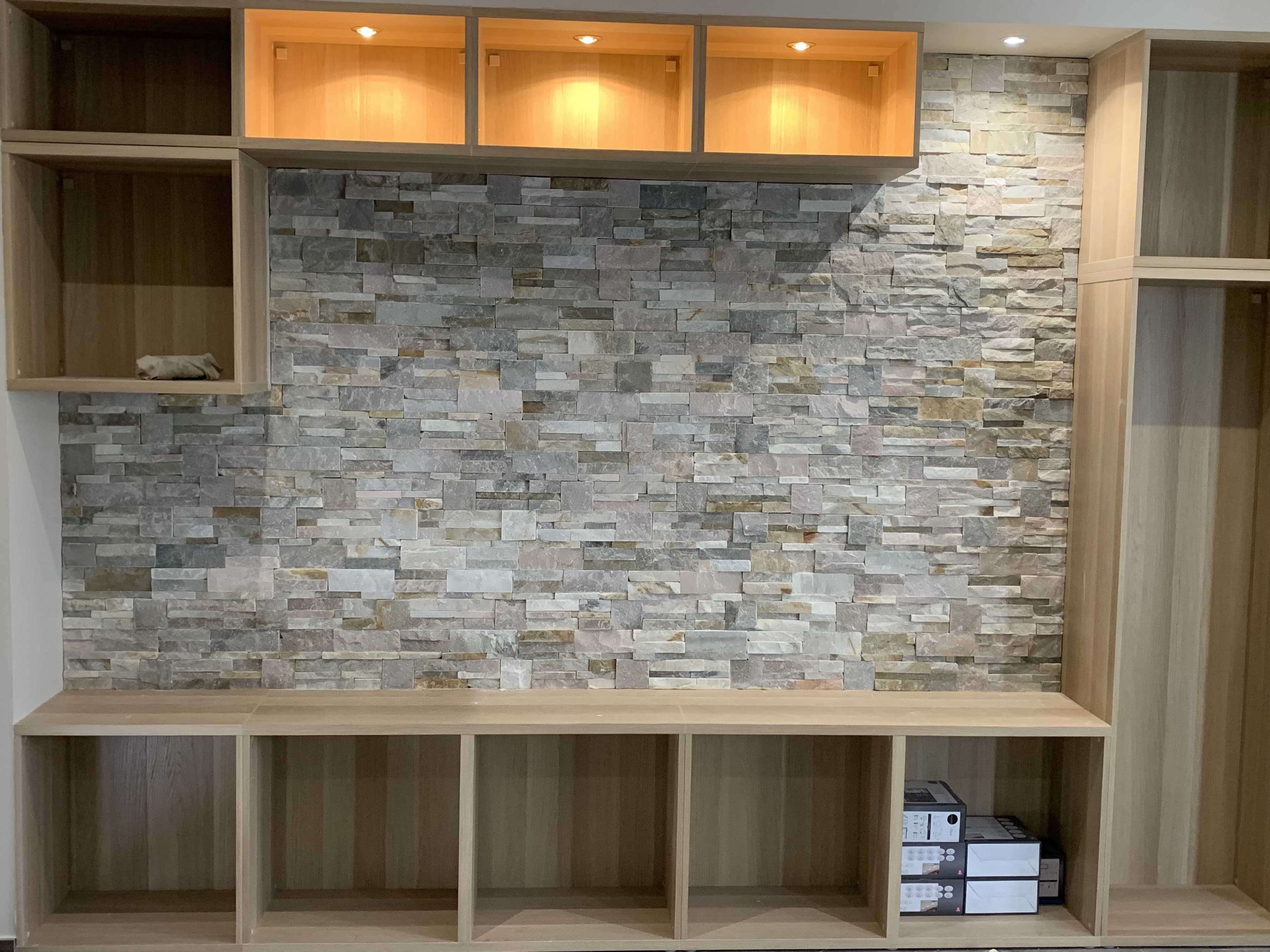 Pierre de parement interieur