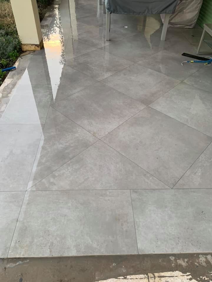 Pose spécialde carrelage