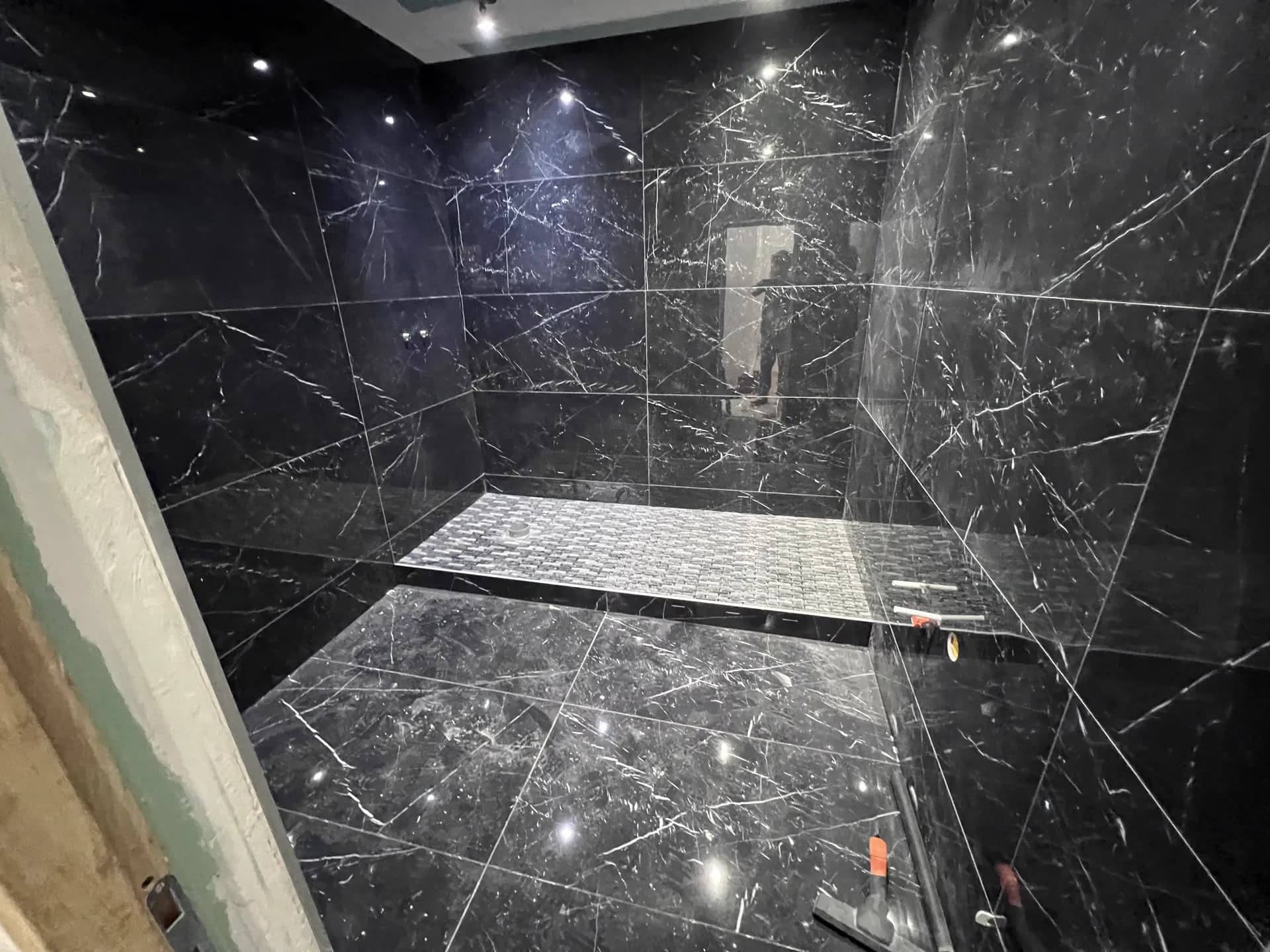 Salle de Bain en marbre noir